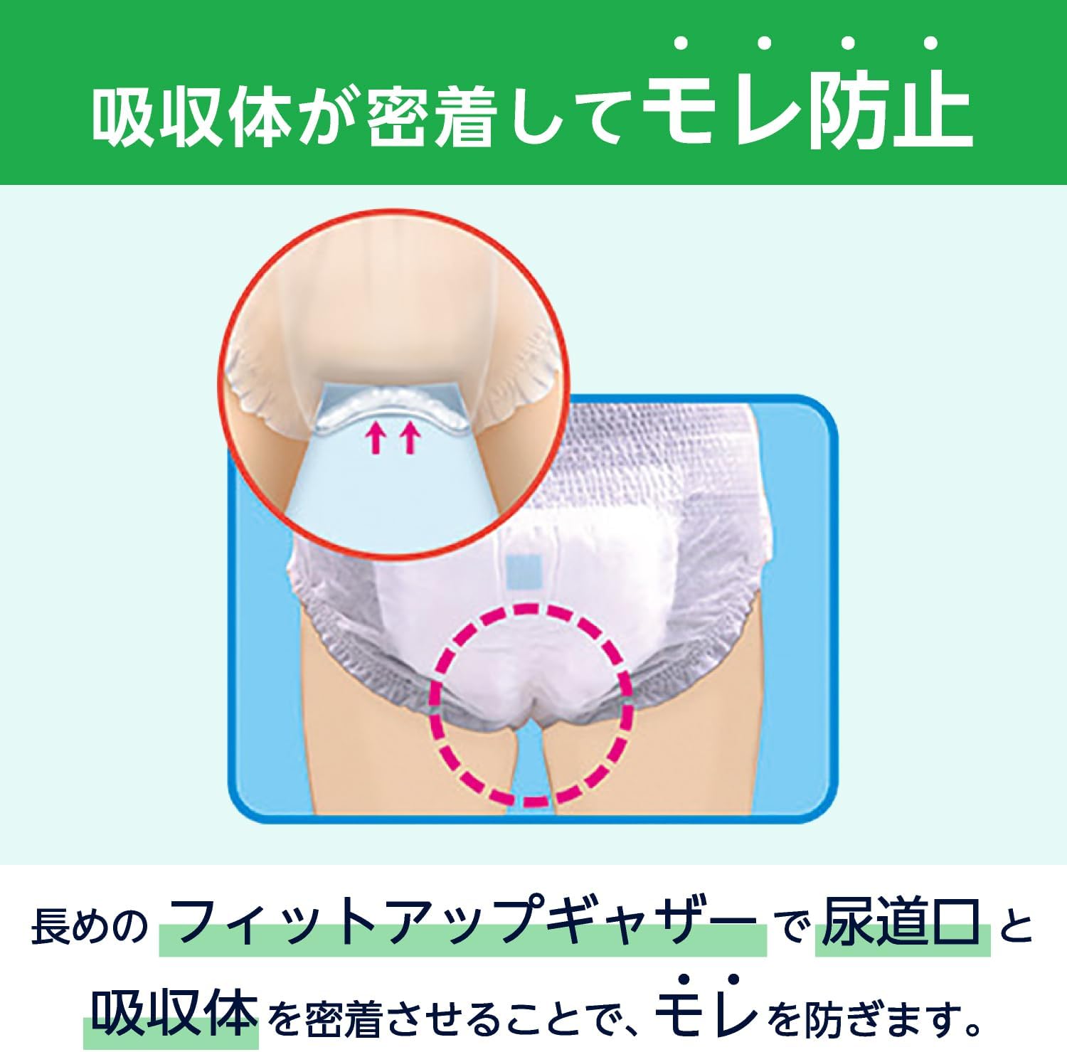 Thumbnail 6 de by Amazon うす型パンツ M~L 38枚 大人用紙おむつ 2回吸収・全面通気