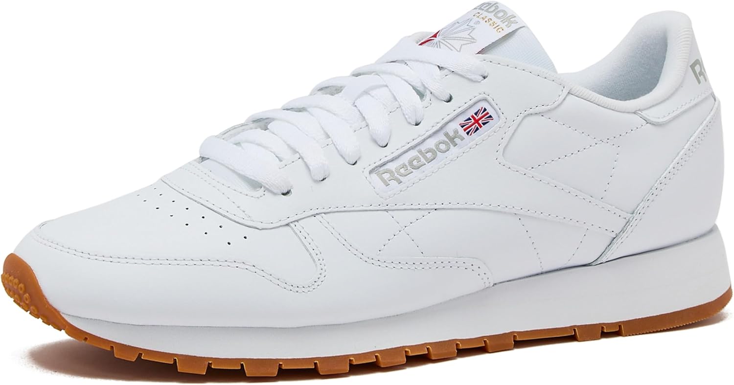 Detalle de Reebok Unisex Classic LeatherSneaker – zeitloser Komfort im Alltag
