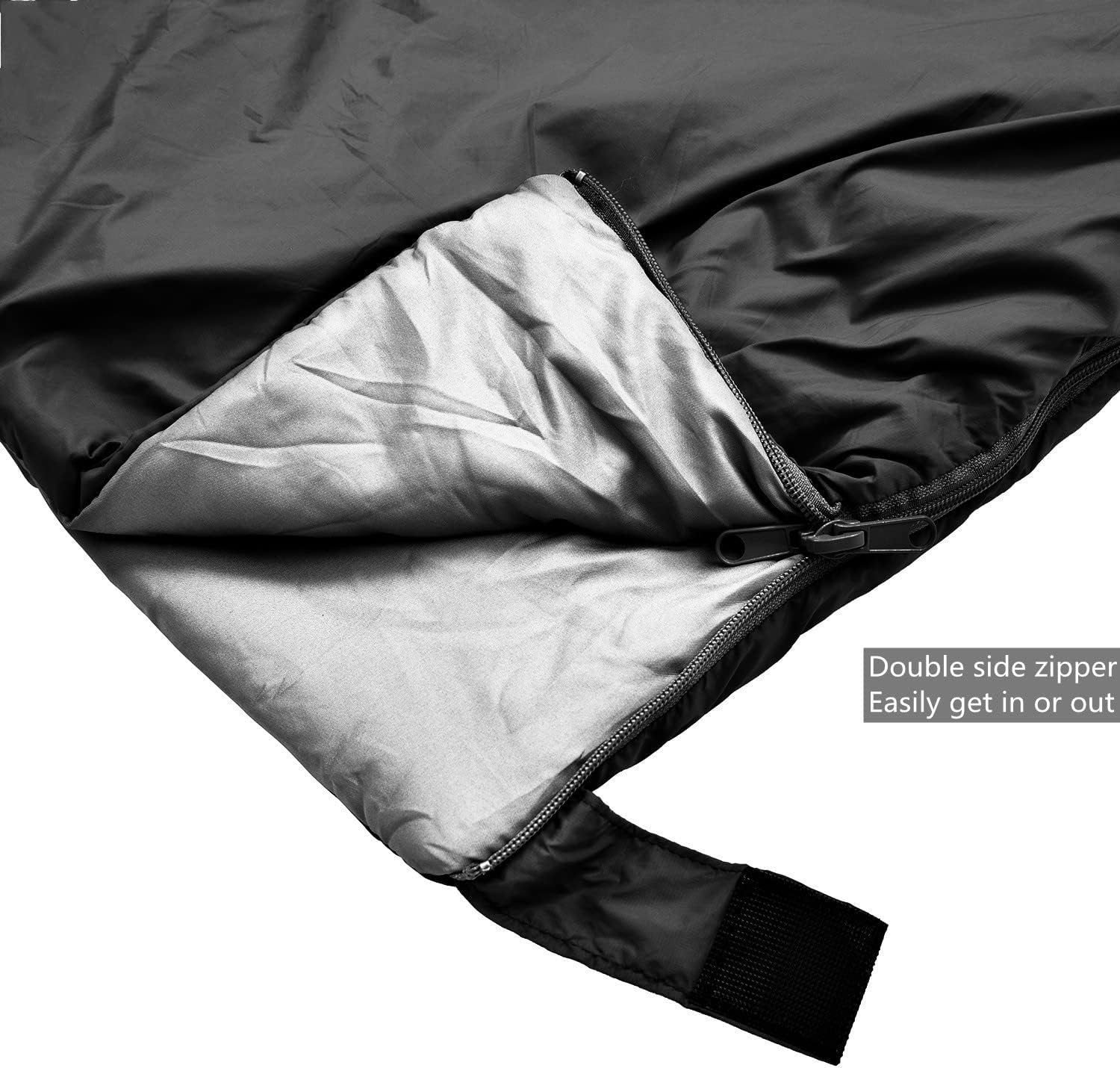 Thumbnail 5 de Agemore Ultra-light Warm Weather Rectangular Sleeping Bag (75" L x 30" W) – Ideal for Camping, Backpacking and Family Use