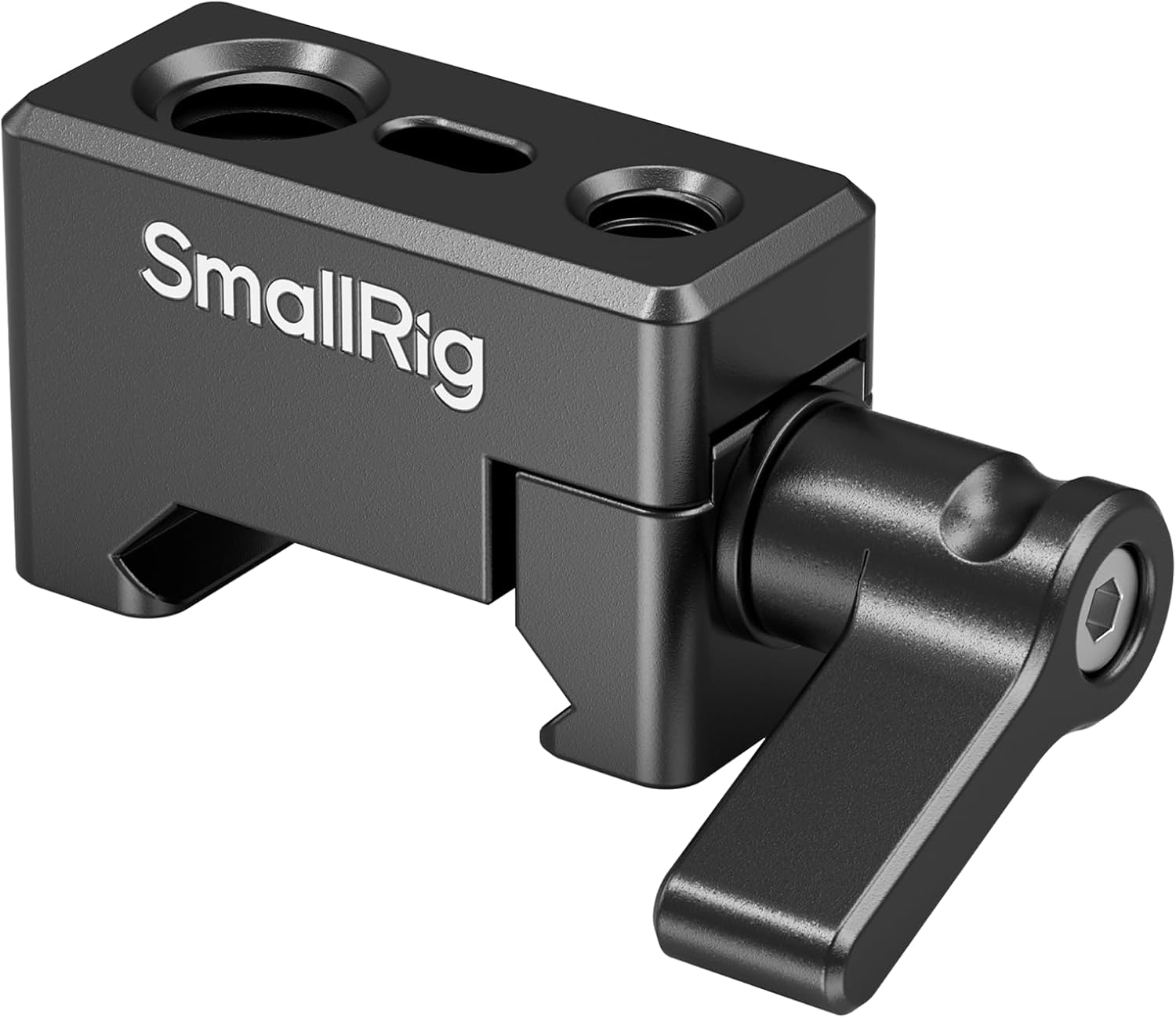 Detalle de SMALLRIG 1973 NATO Rail Clamp pour montage EVF, moniteur et bras magique