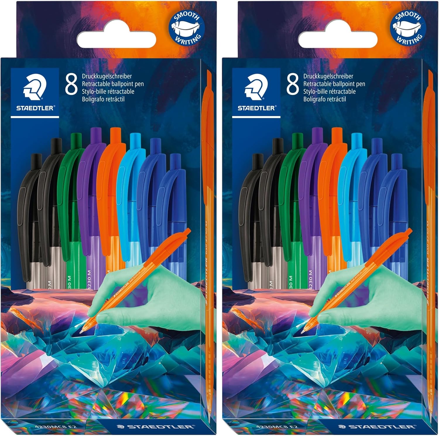 Thumbnail 5 de STAEDTLER ball 4230 M Dreikant-Kugelschreiber – 8er Kartonetui, Edition Multiverse