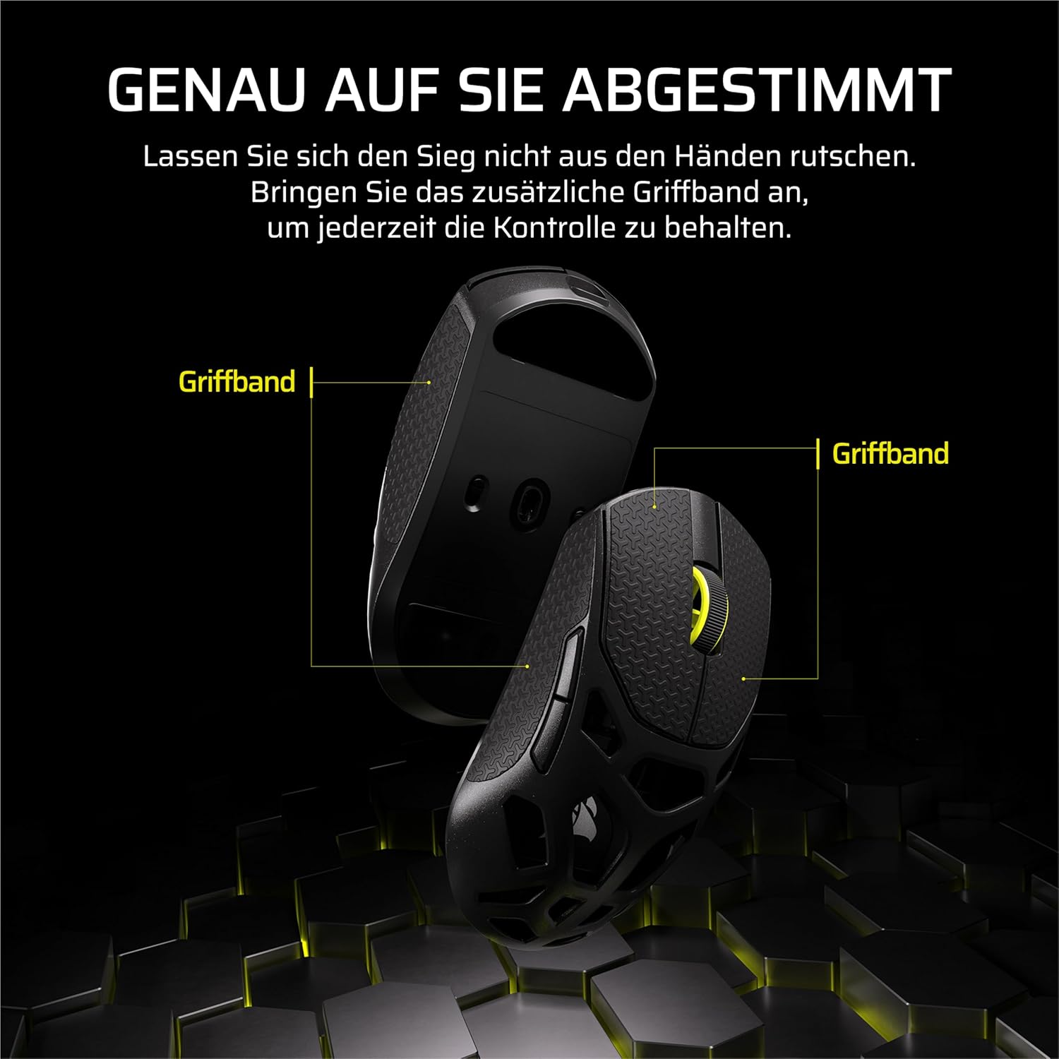 Thumbnail 6 de Corsair Sabre v2 PRO kabellose MG FPS-Gaming-Maus mit 33.000 DPI und 8.000 Hz – schwarz