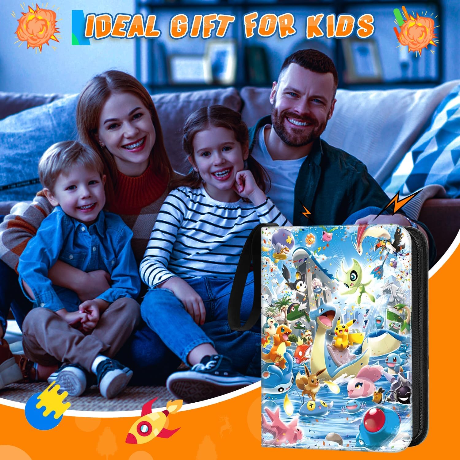Thumbnail 6 de Sammelalbum für Karten 50 Seiten 400 Karten