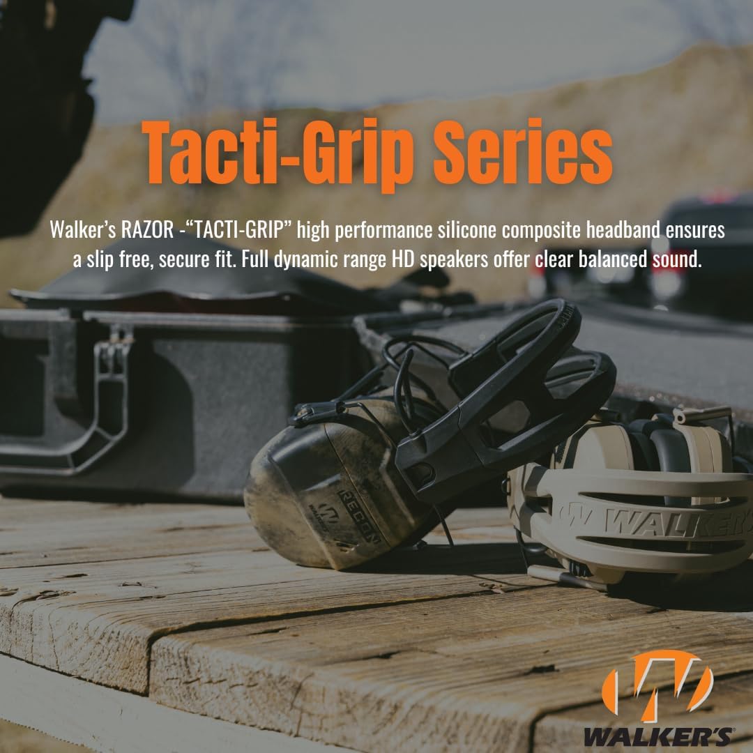 Thumbnail 1 de Walker’s TACTI Grip Series Razor Electronic Muffs