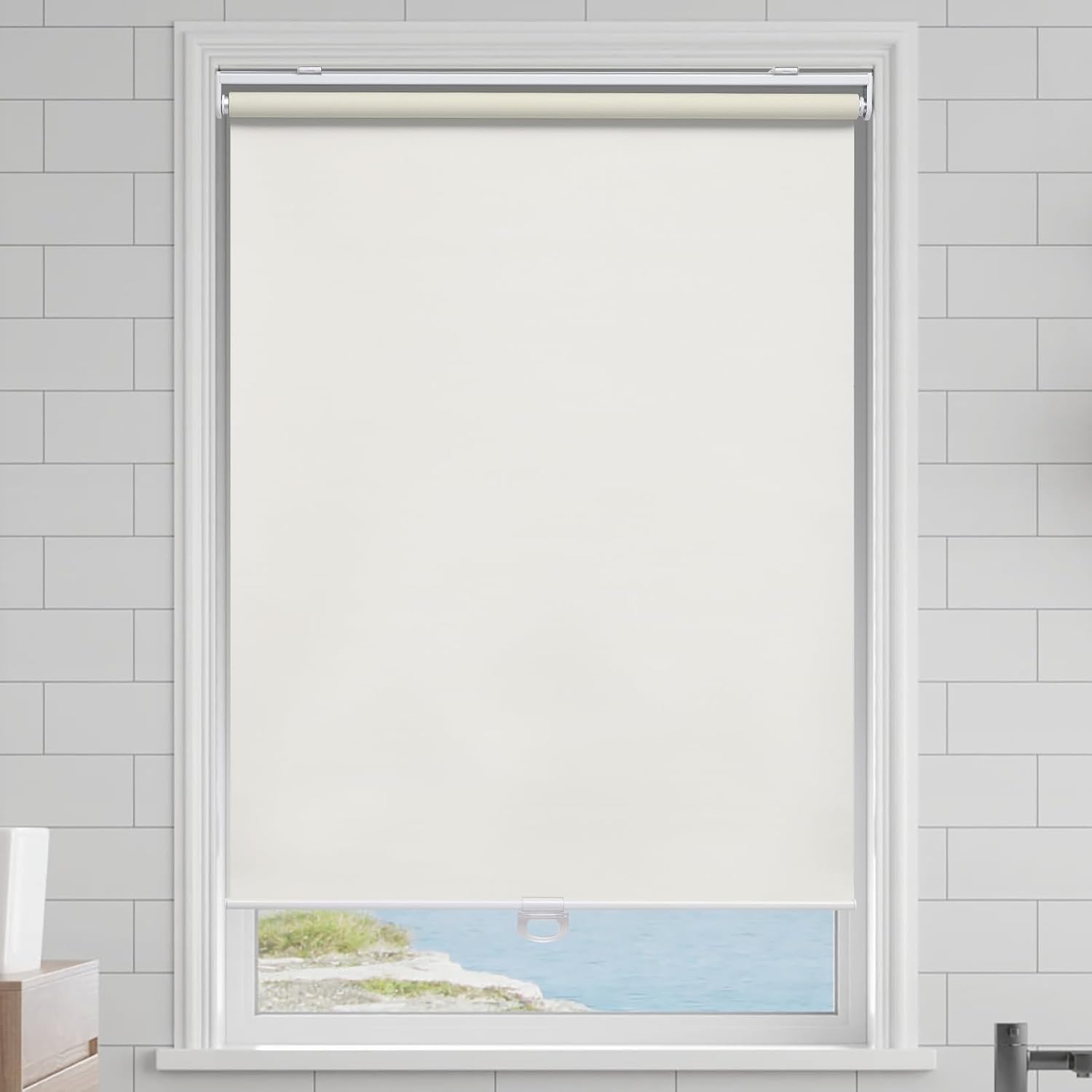 Thumbnail 1 de AOSKY Cordless Blackout Roller Shades 36 x 72 🪟