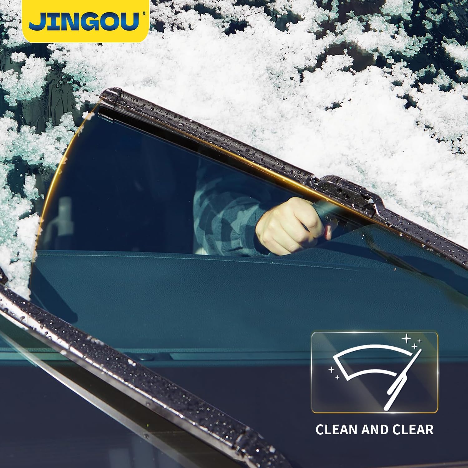 Thumbnail 5 de JINGOU Wiper Blades 26/14/12-Inch Windshield Wipers Set (Pack of 3) for Nissan Rogue 2008–2013 and 2014–2015 Select