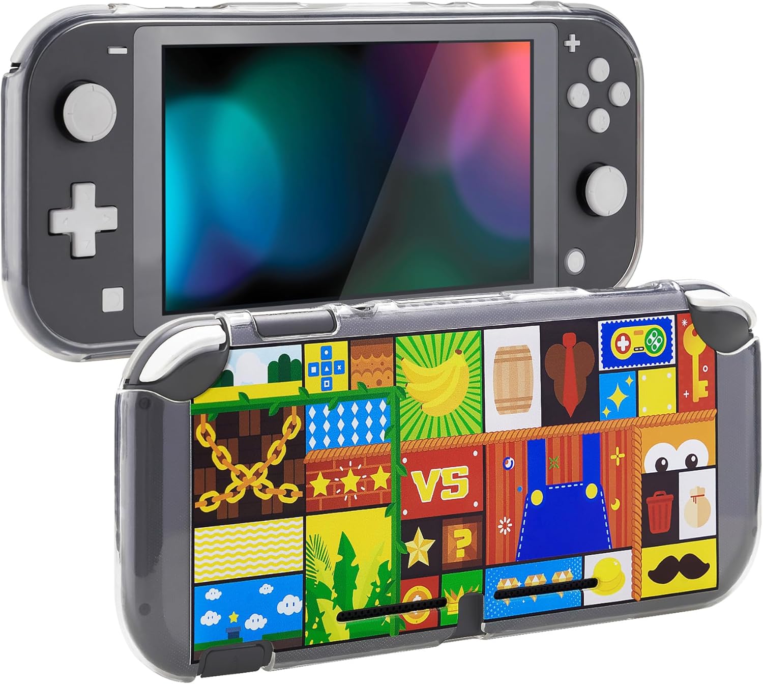 Thumbnail 2 de playvital Custom Protective Case for Nintendo Switch Lite (Soft TPU Slim Case Cover)