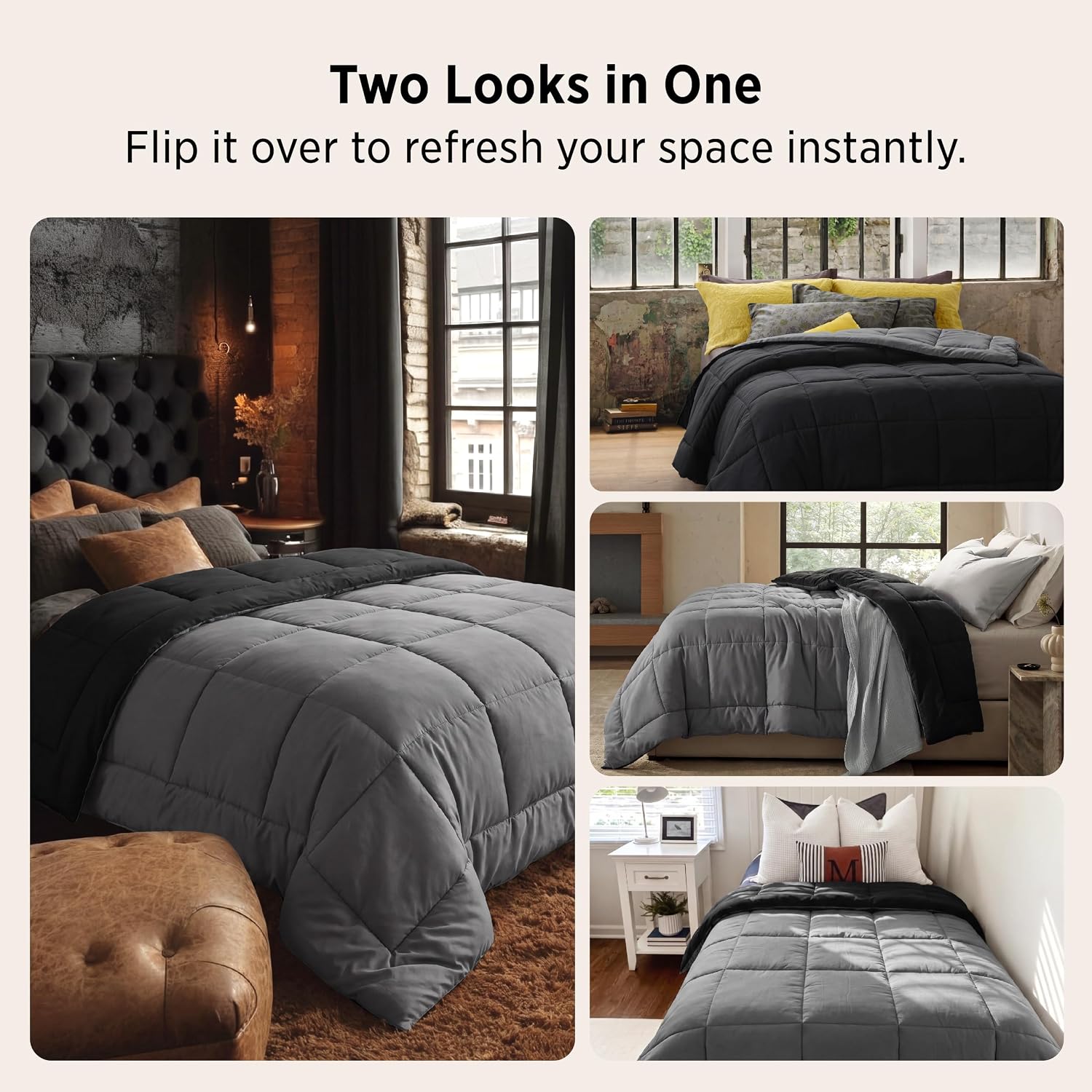Detalle 1 de Bedsure Queen Comforter 88 x 88 in