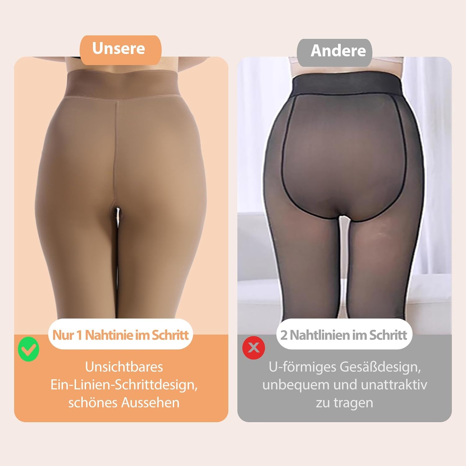 Thumbnail 4 de DIKER Thermo Strumpfhosen Damen 220g