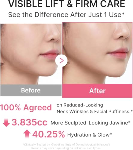 Detalle de Medikube PDRN Collagen Gua Sha Neck Wrinkle Cream – Firming, Contour Care