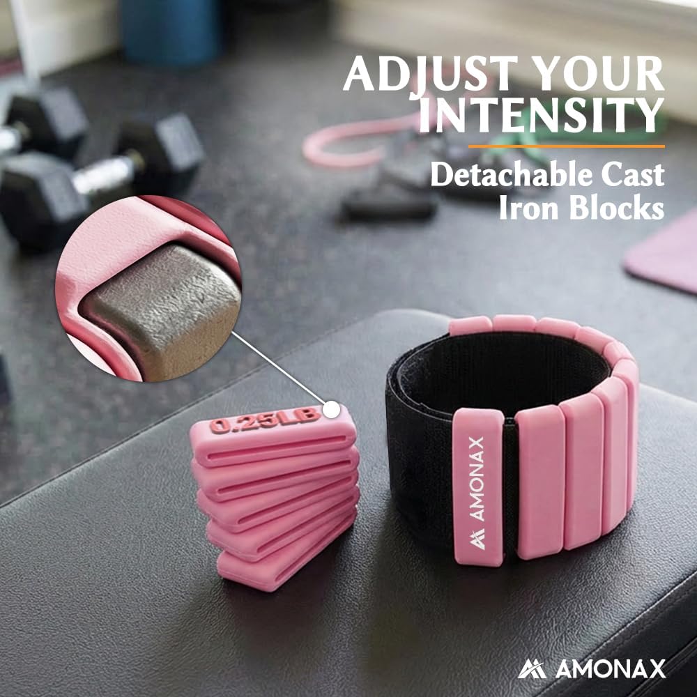 Thumbnail 5 de Amonax Adjustable Ankle and Wrist Weights 1 lb 🏋️♀