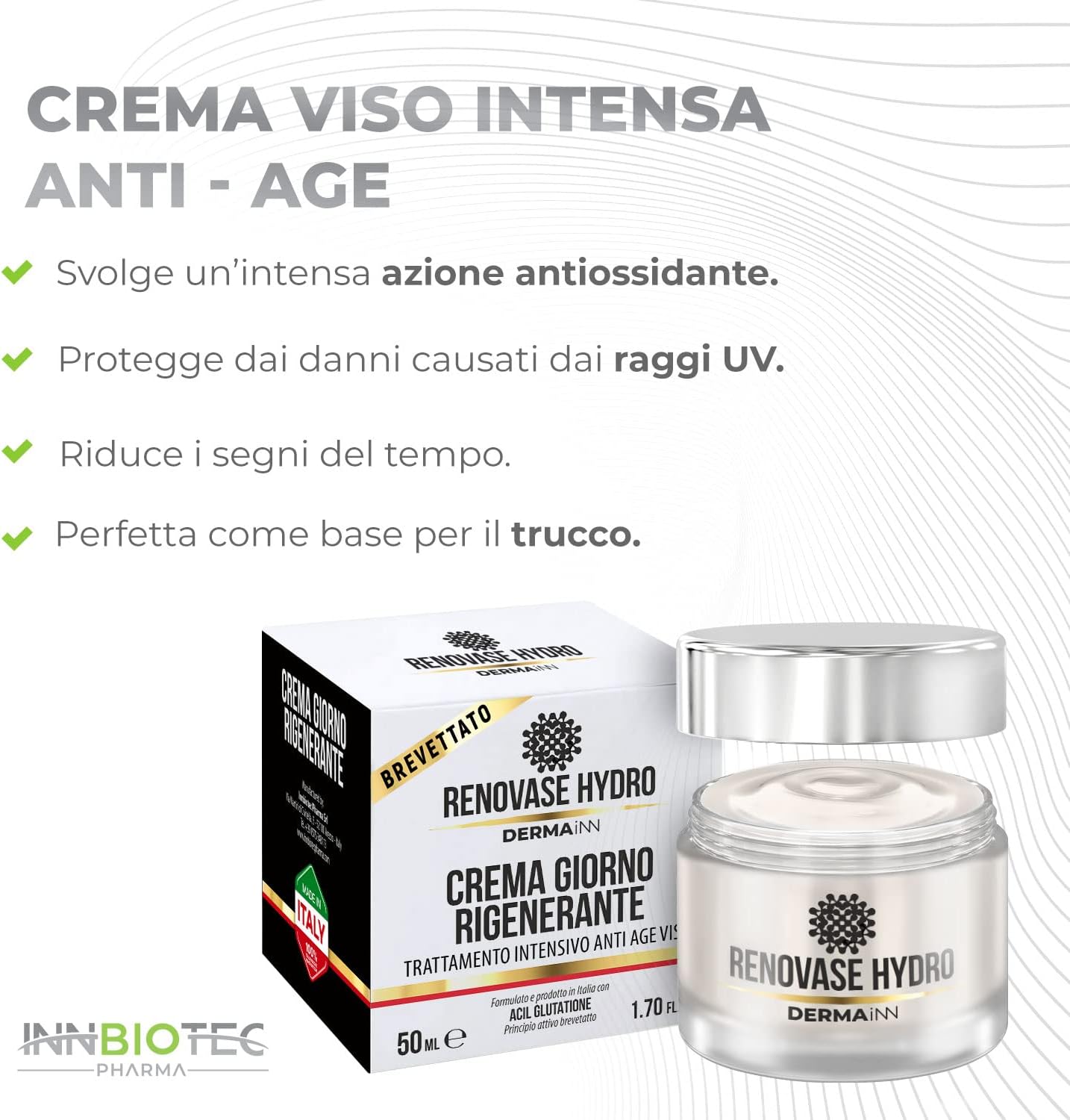 Detalle 1 de Renovase Hydro crema viso antirughe