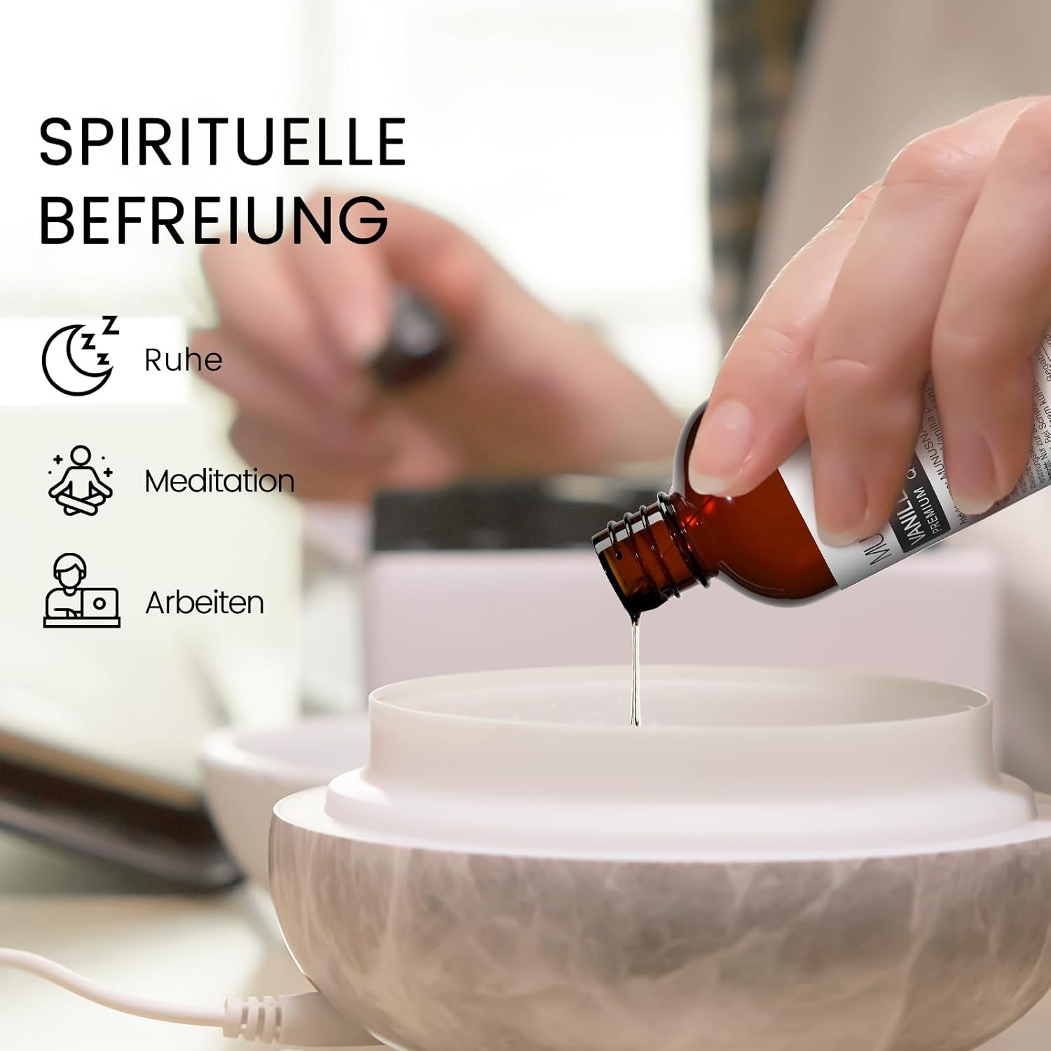 Detalle 2 de MUNUSNA Vanilleöl 100 ml — ätherisches Öl
