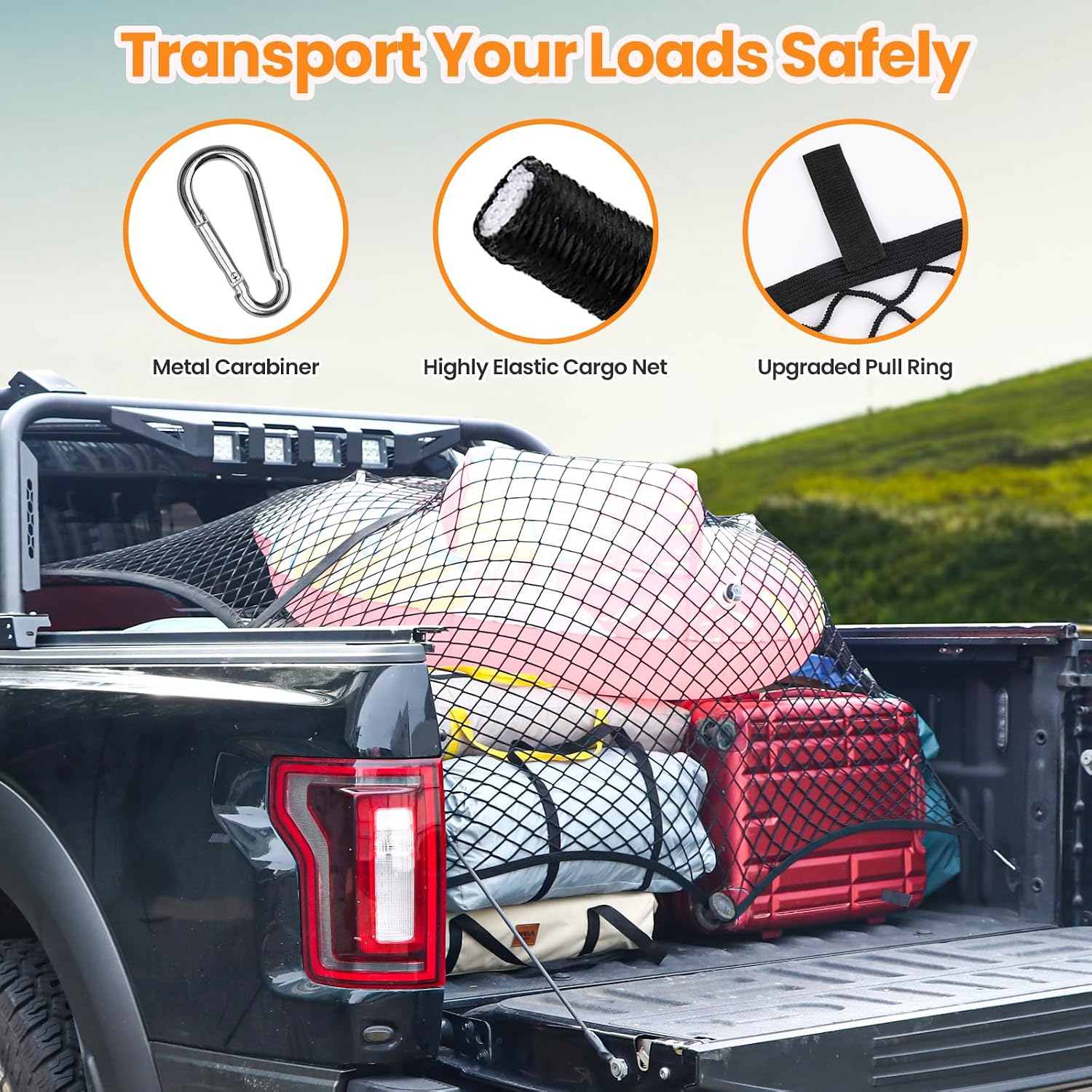Thumbnail 3 de Truck Bed Net 4'x4' 🚚