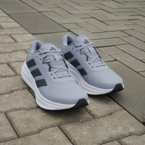 Thumbnail 8 de adidas Galaxy 7 para hombre: Halo Silver/Carbon/Core Black, talla 46 2/3 EU