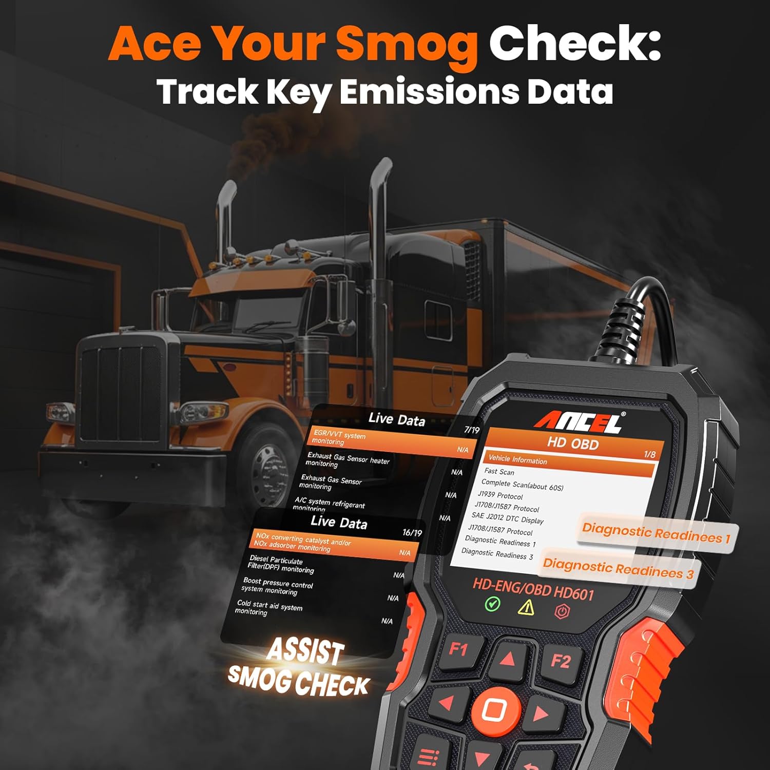 Thumbnail 6 de ANCEL HD601 truck scanner