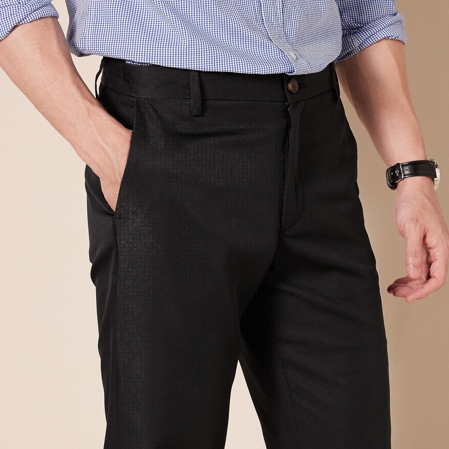 Thumbnail 2 de Amazon Essentials Men's Slim Fit Flat-Front Dress Trousers