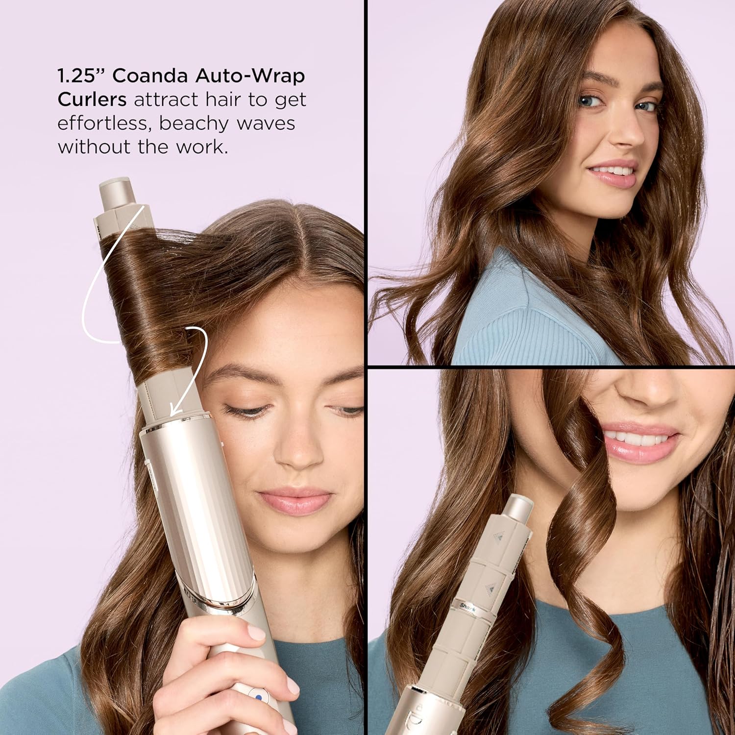 Thumbnail 5 de Shark FlexStyle Air Styling & Drying System (HD435) multi-styler with auto-wrap curlers