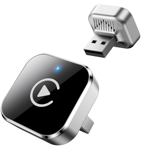 Imagen de Adaptateur CarPlay et Android Auto sans Fil 2-en-1 Ancvet – Mini dongle Plug & Play en OfertitasTOP