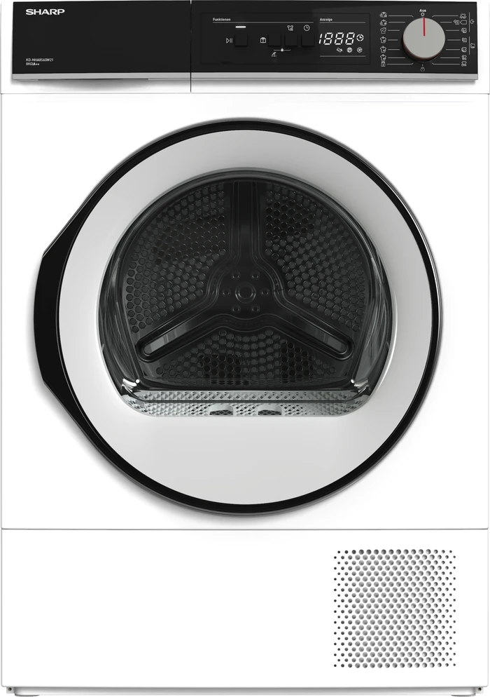 Detalle 2 de Sharp KD-NHA8S6GW21-CB 9 kg Trockner 🎈