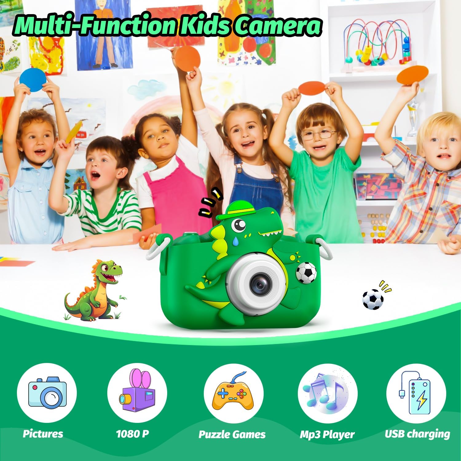 Detalle de Kinderkamera Einhorn Selfie 32 GB