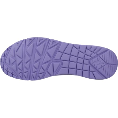 Detalle 2 de Skechers Damen Uno Stand On Air Trainers Lilac Durabuck/ Mesh, Gr. 36 EU