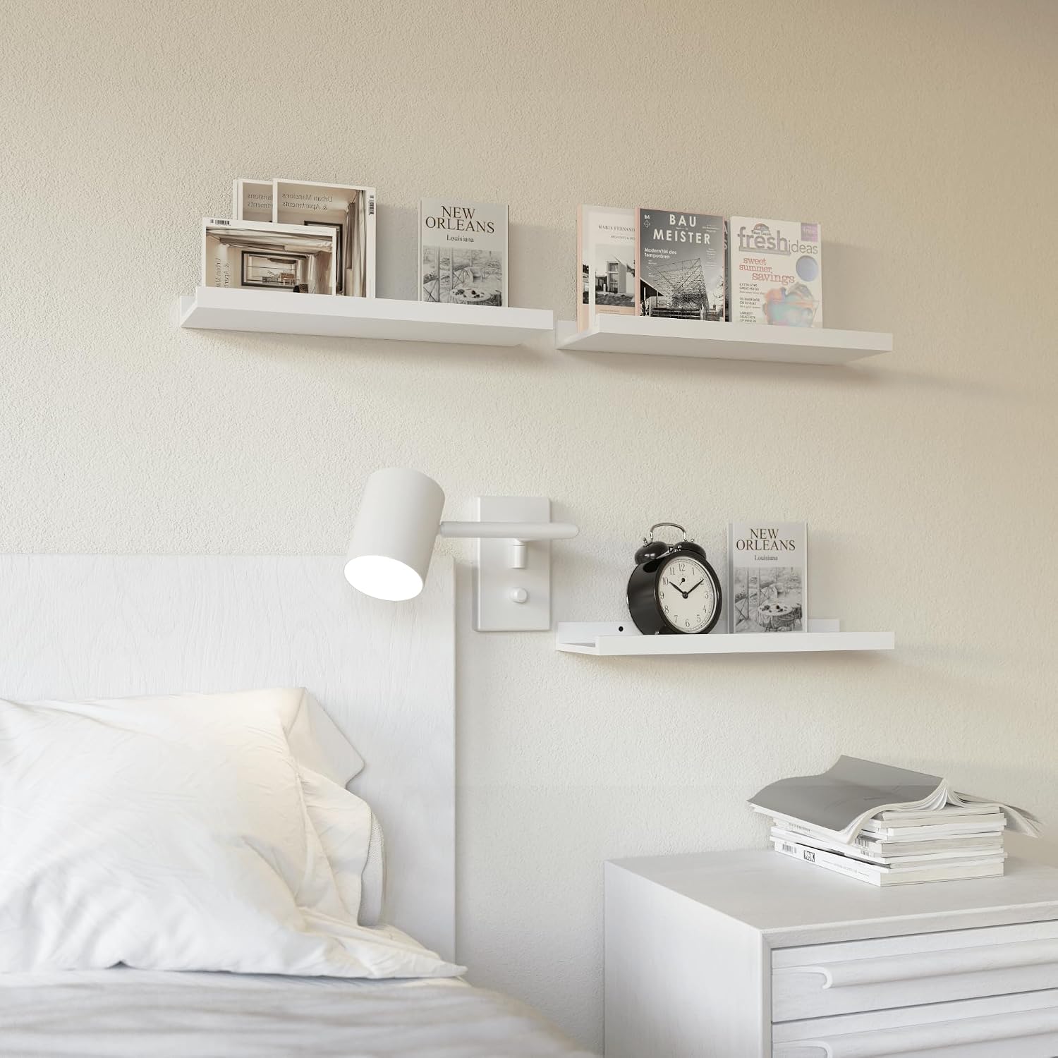 Detalle 1 de Richer House Floating Shelves 16-Inch