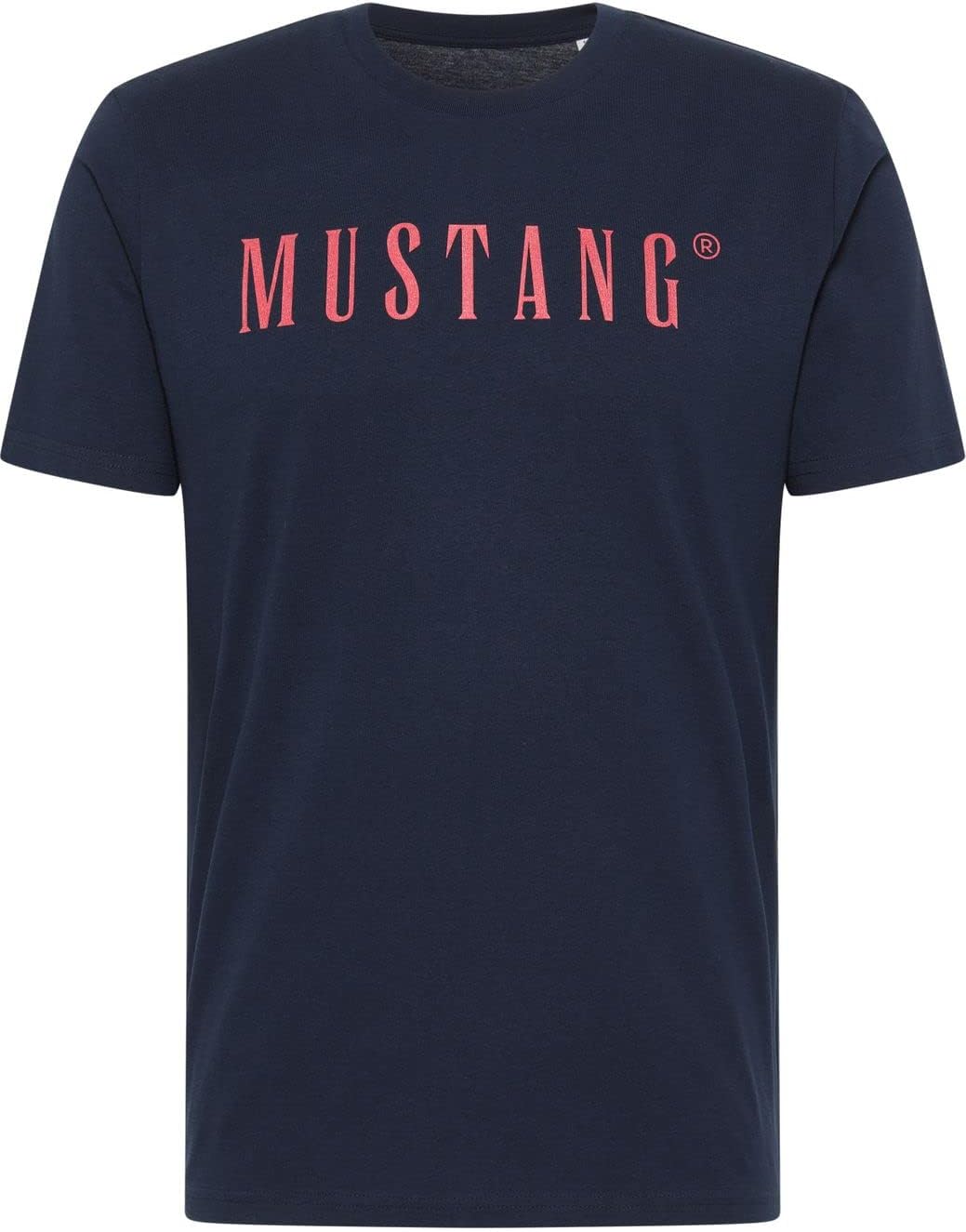 Detalle de Mustang Style Austin T-Shirt Homme – coton, coupe Regular, 6XL