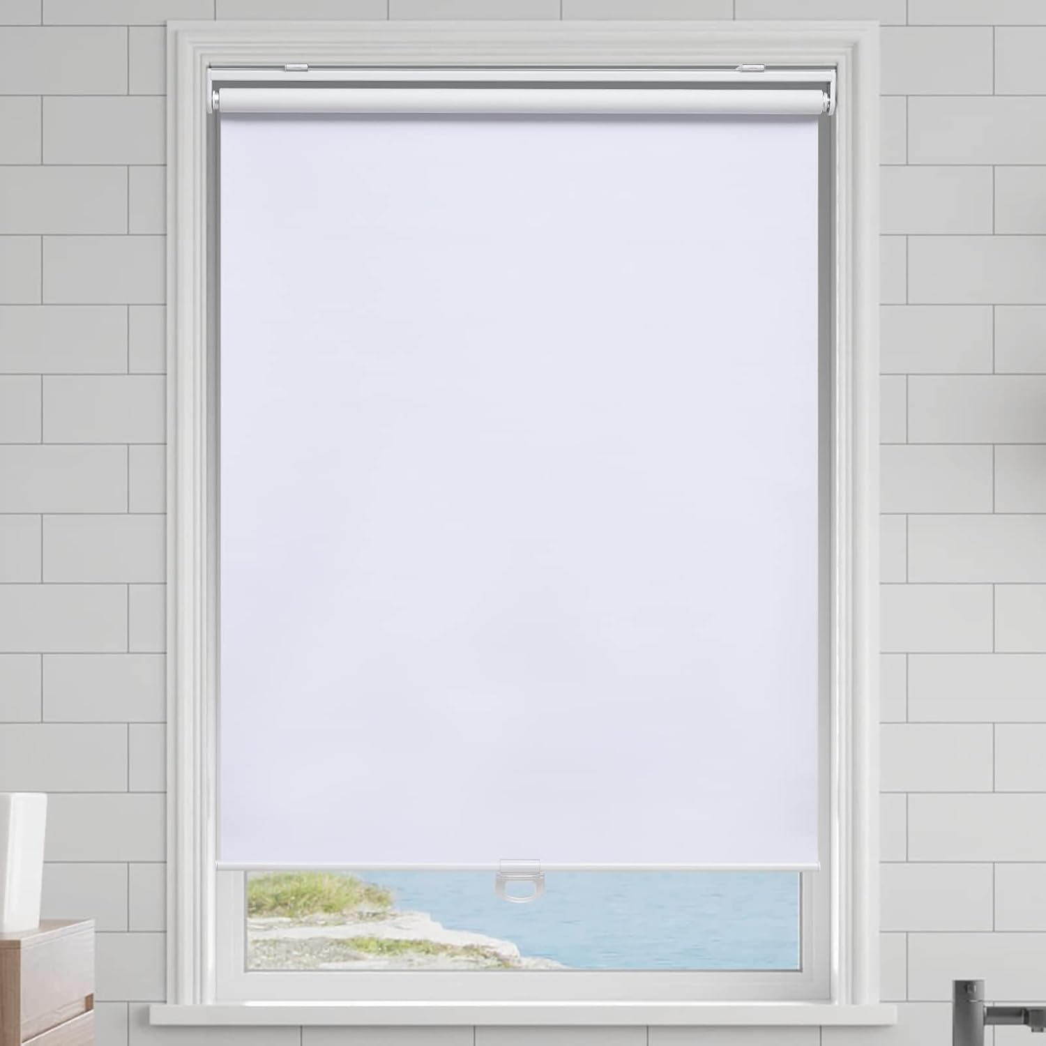 Detalle 2 de AOSKY Cordless Blackout Blinds 35.5x72 🏠