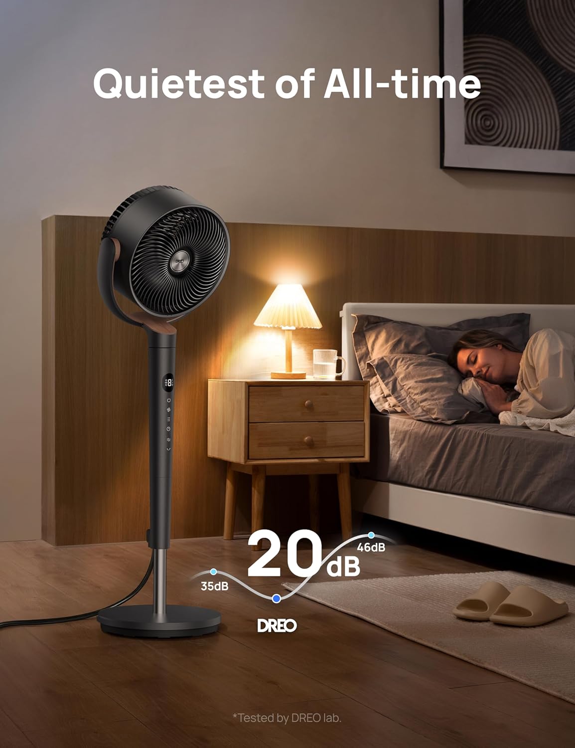 Thumbnail 5 de Dreo Standing Fan 37-42" Adjustable Height 🌀