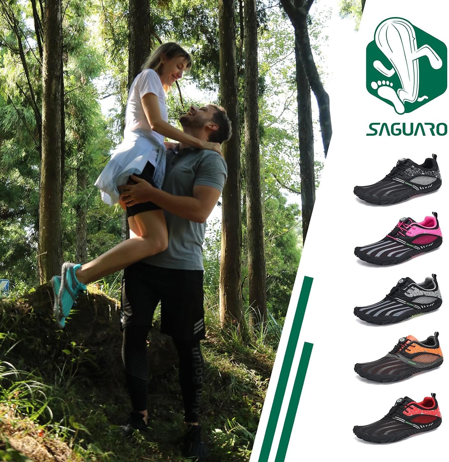Detalle 2 de SAGUARO Barfußschuhe 35–48 für Outdoor