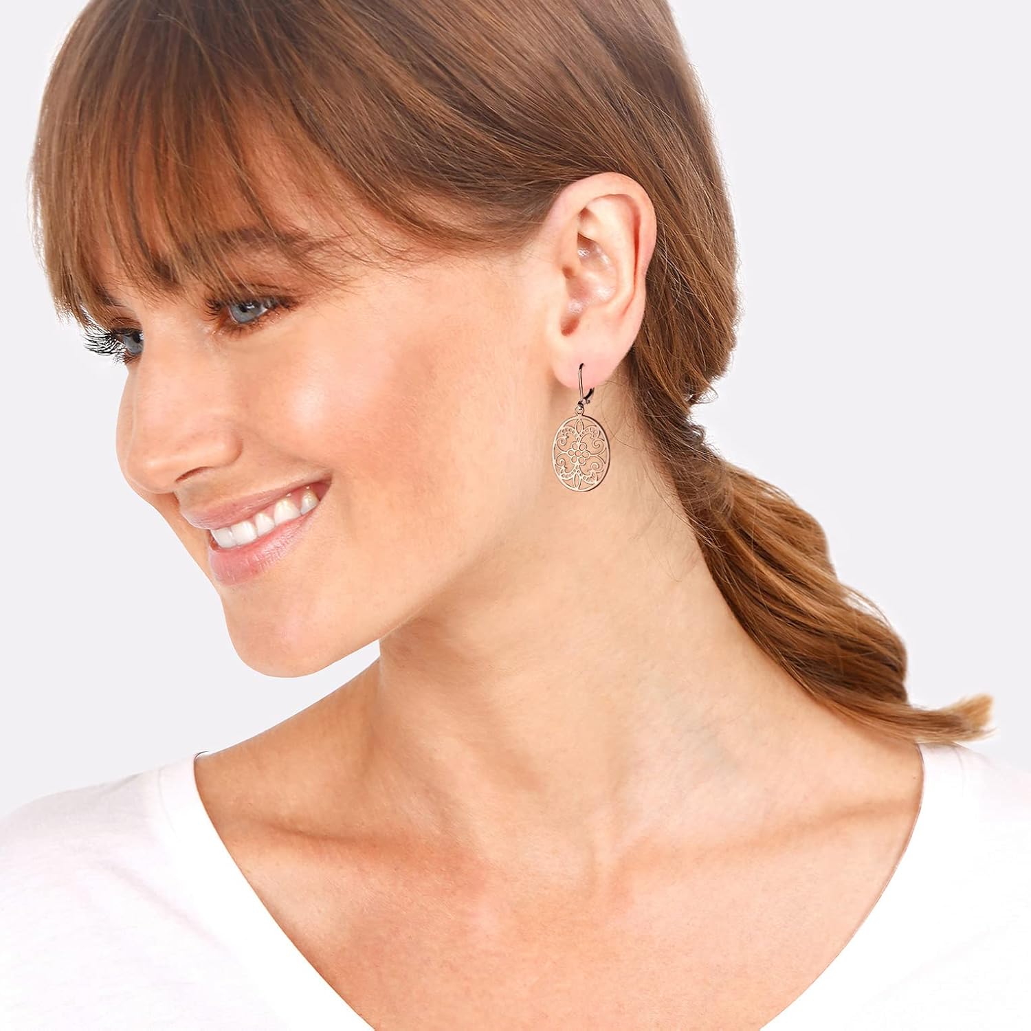 Detalle 1 de Elli Boucles d’oreilles floral argent 925