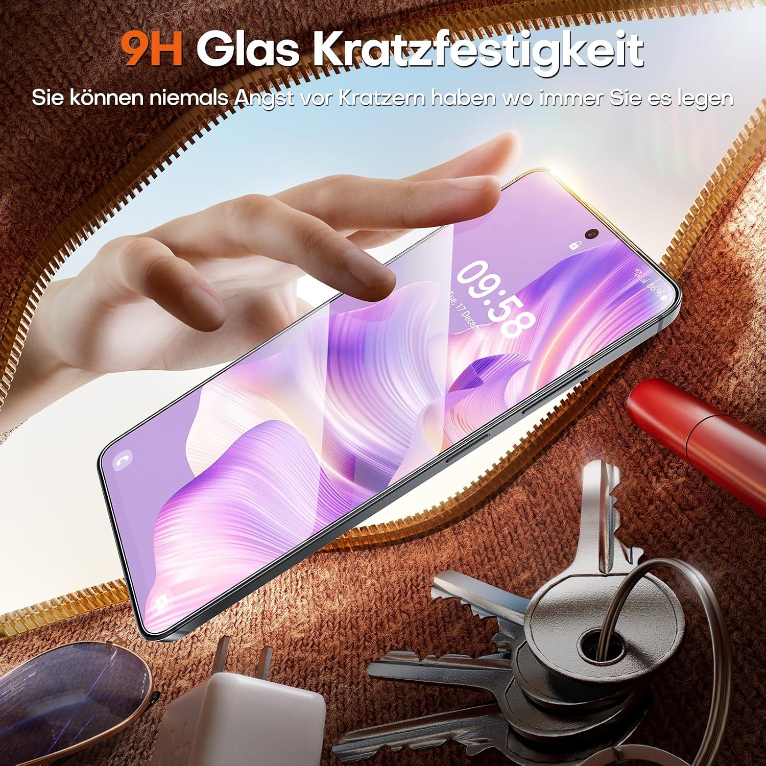 Thumbnail 5 de TOCOL Galaxy S26 Displayschutz 6,3 Zoll 9H