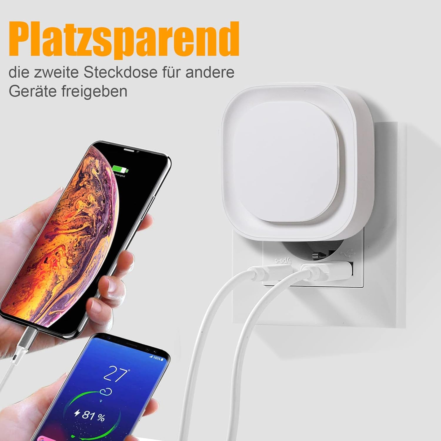 Thumbnail 6 de YUNLEX 2er Set Steckdosen-Nachtlicht mit Dämmerungssensor und 3 Helligkeitsstufen (warmweiß, dimmbar)