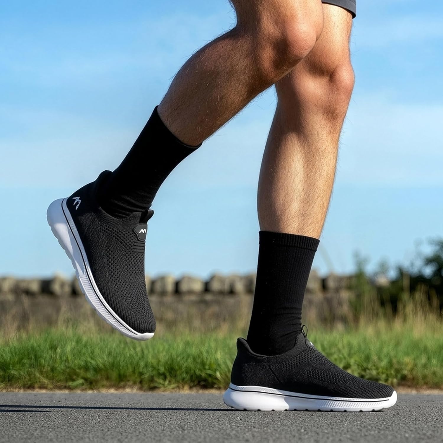 Thumbnail 1 de ODCKOI Sneaker Herren Slip-on: atmungsaktiver, leichter Freizeitschuh ohne Schnürsenkel