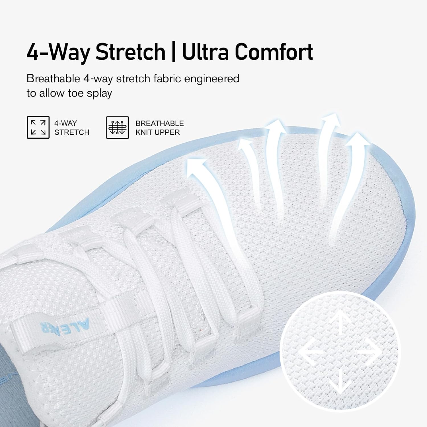 Detalle de ALEADER Women's Energycloud Walking Shoes 🚶♀