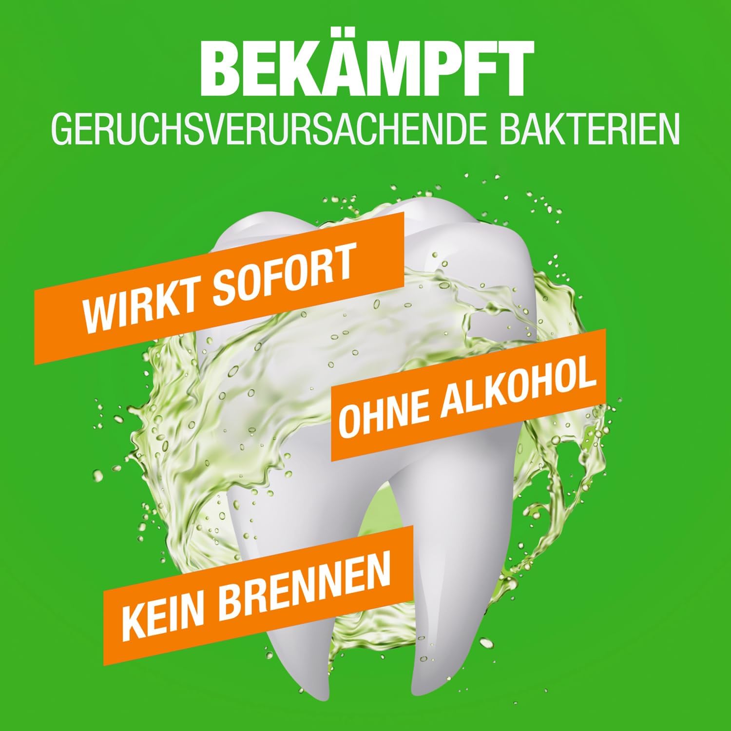 Thumbnail 1 de THEBREATHCO The Breath Co. Mundspülung 500 ml – alkoholfrei, antibakteriell & frischer Atem bis zu 12 Stunden