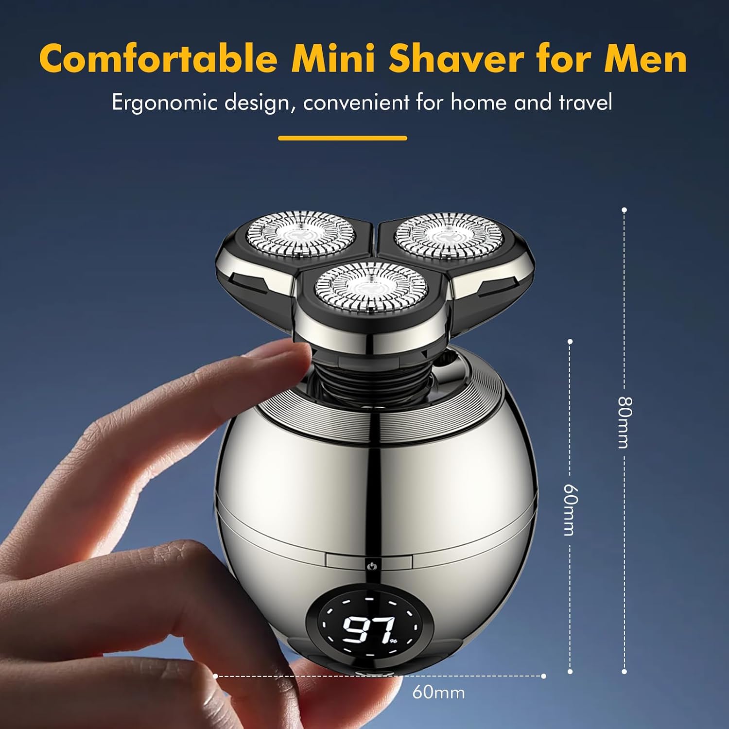 Detalle 2 de iWarmbase 5-in-1 Electric Razor 3D Heads