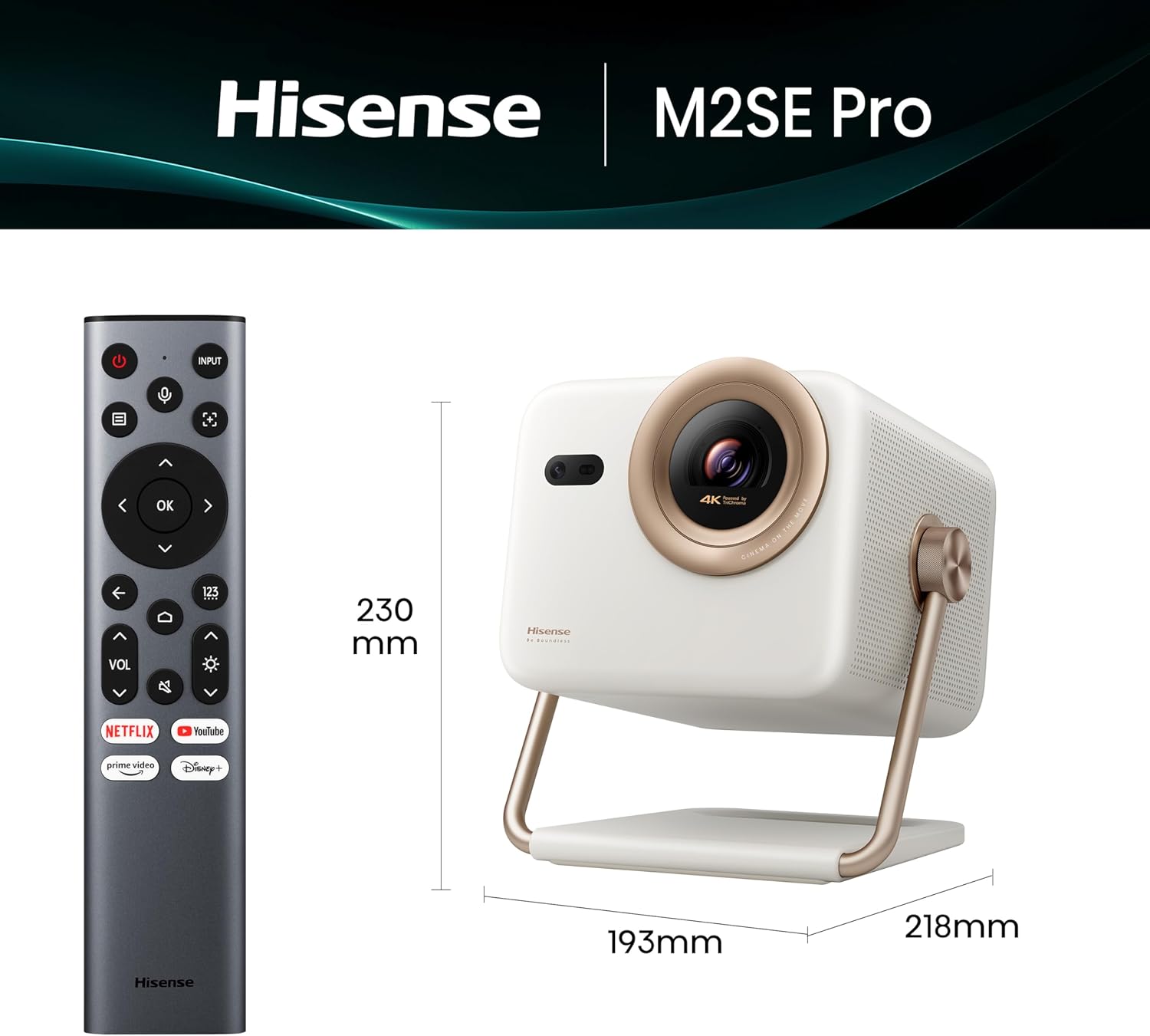 Thumbnail 1 de Hisense M2SE Pro proiettore 4K