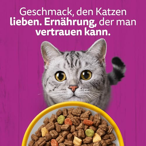 Thumbnail 6 de Whiskas Trockenfutter für ausgewachsene Katzen mit Huhn – 3,8 kg