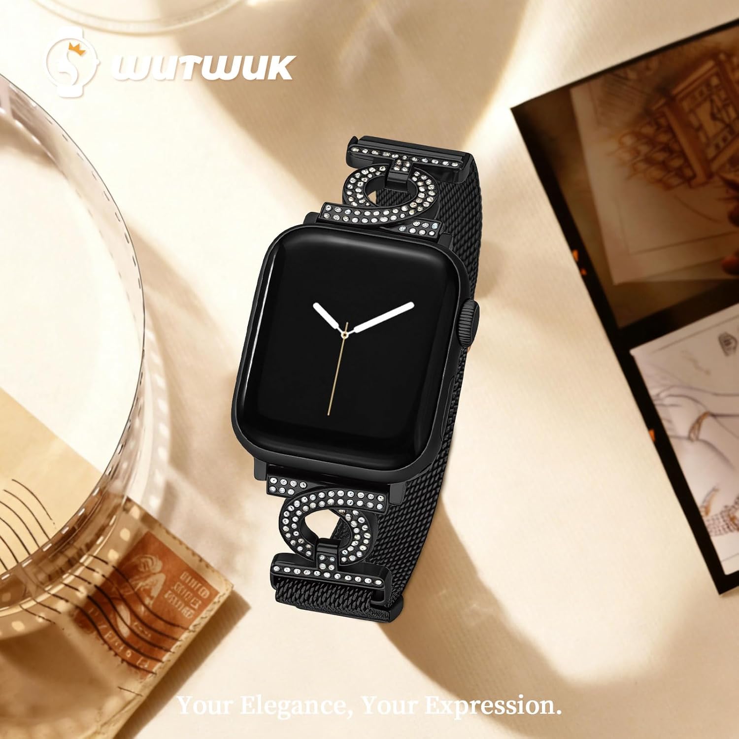 Detalle 2 de wutwuk Compatible Apple Watch Strap 42mm