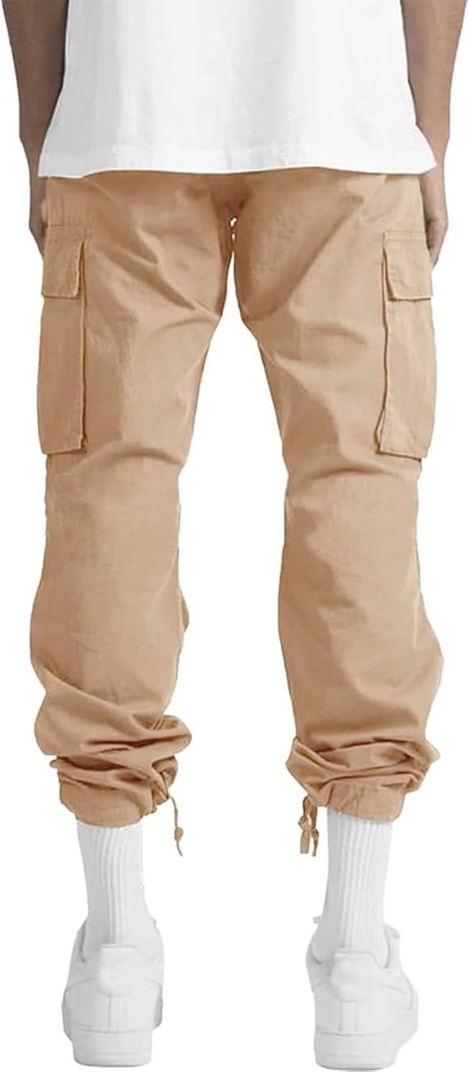 Thumbnail 4 de HUNGSON Mens Cargo Pants 6 pockets