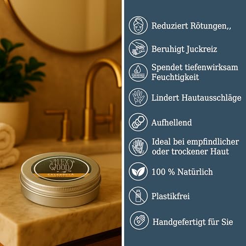 Detalle de The Ilex Wood Ringelblumensalbe – rein natürliche, handgefertigte Salbe (100 ml)