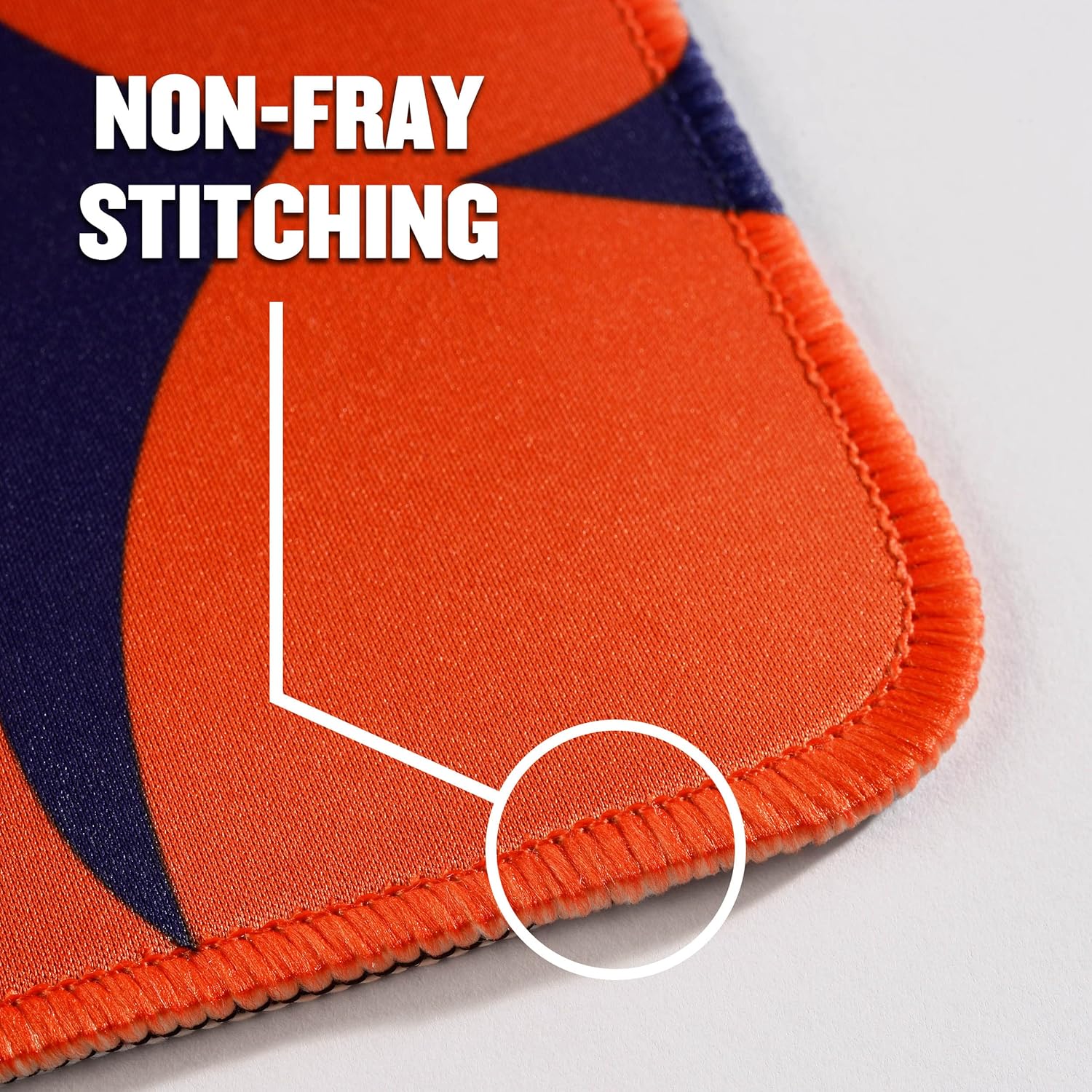 Detalle 2 de YouTheFan NFL Logo Series Deskpad — washable fabric desk mat with non-slip backing