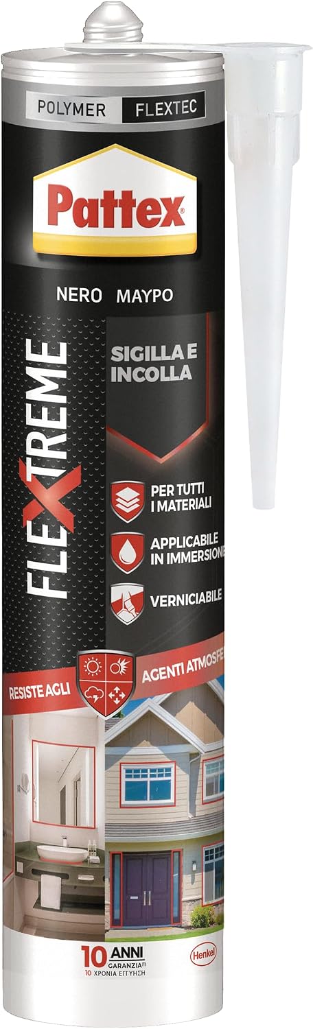 Detalle de Pattex Flextreme sigillante elastico trasparente 280 ml