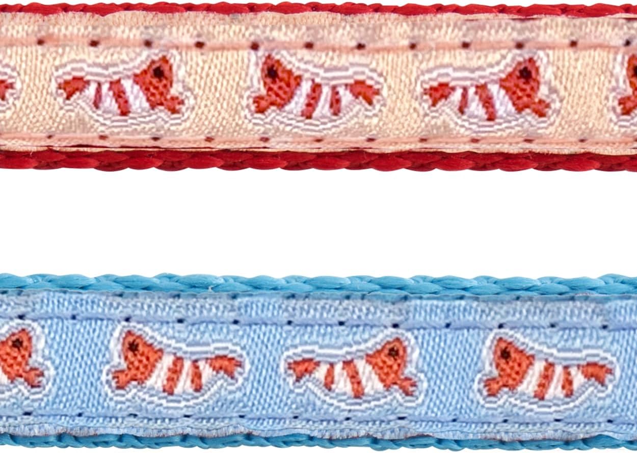 Thumbnail 6 de ペティオ CAT COLLAR エビ レッド 猫用首輪 ポリエステル製・鈴付き・外れるバックル