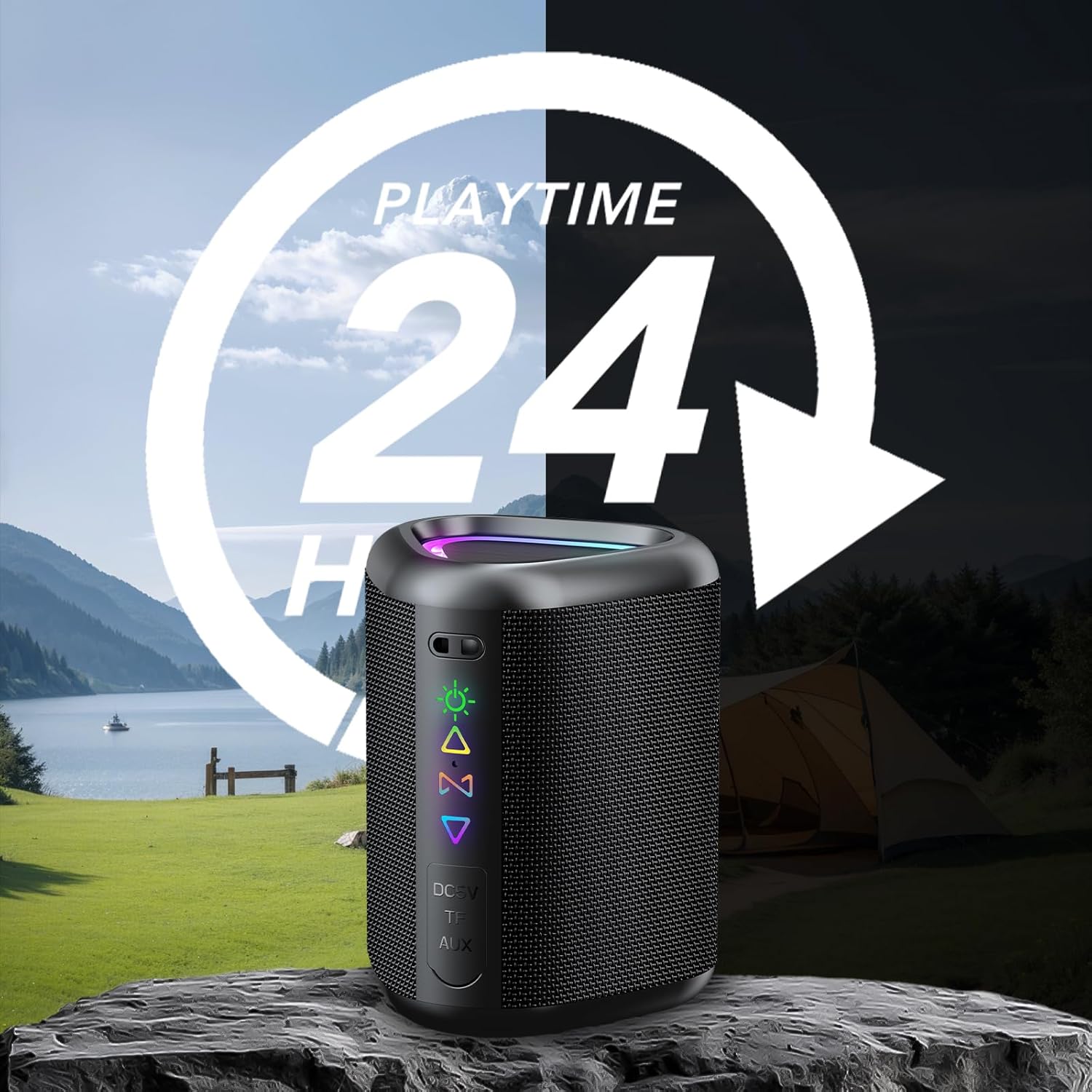 Thumbnail 2 de aowoka Bluetooth Speaker with 24H playtime