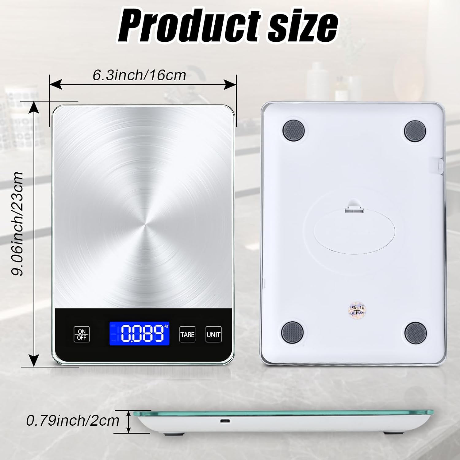Detalle de Kitchen Scale, 304 Stainless Steel
