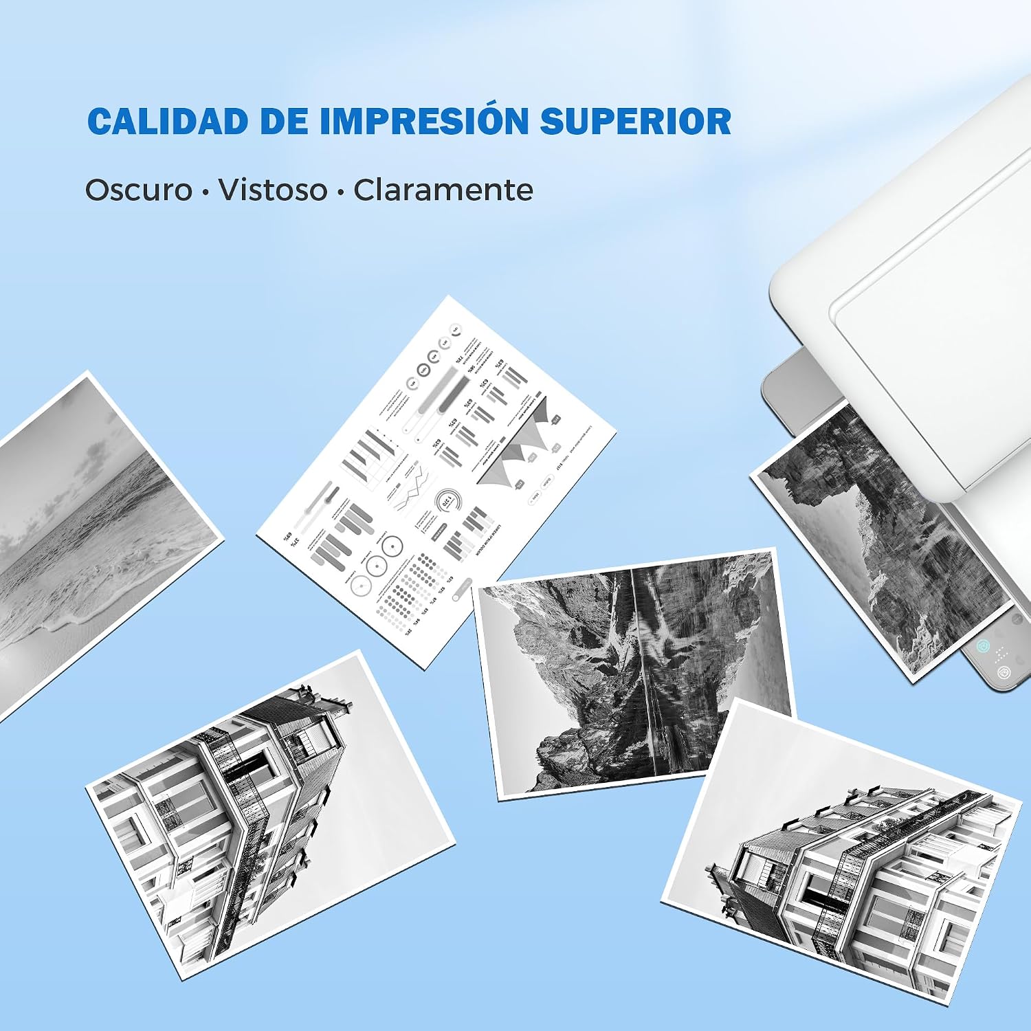 Thumbnail 3 de Redsee PG-575XL Cartuchos Compatibles para Canon Pixma TS3550i🖨