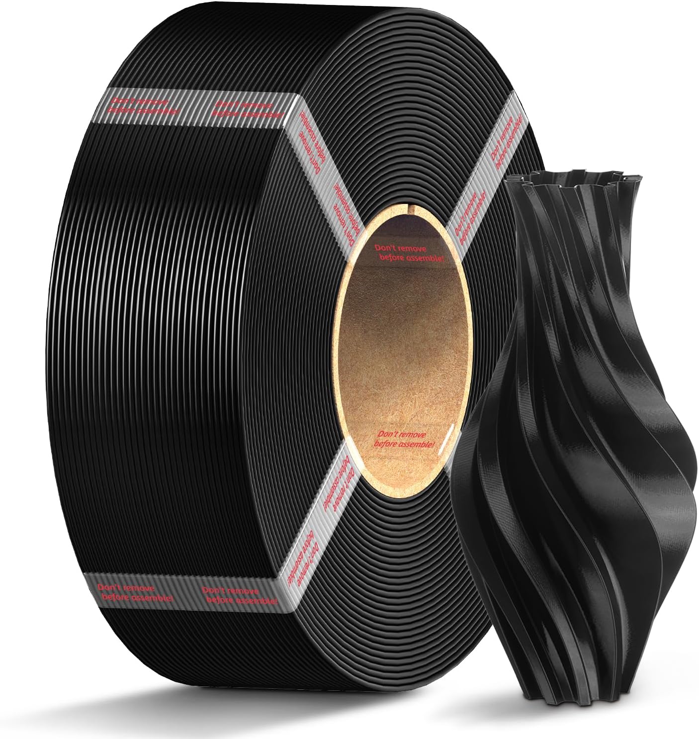 Detalle de ANYCUBIC PETG Filament Refill, 1.75mm, 1 kg Black, ±0.02mm